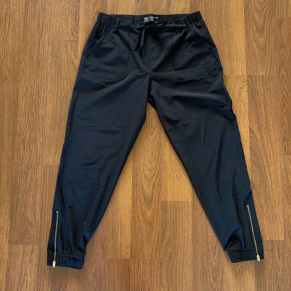 Black Jetsetter Jogger Dress Pants